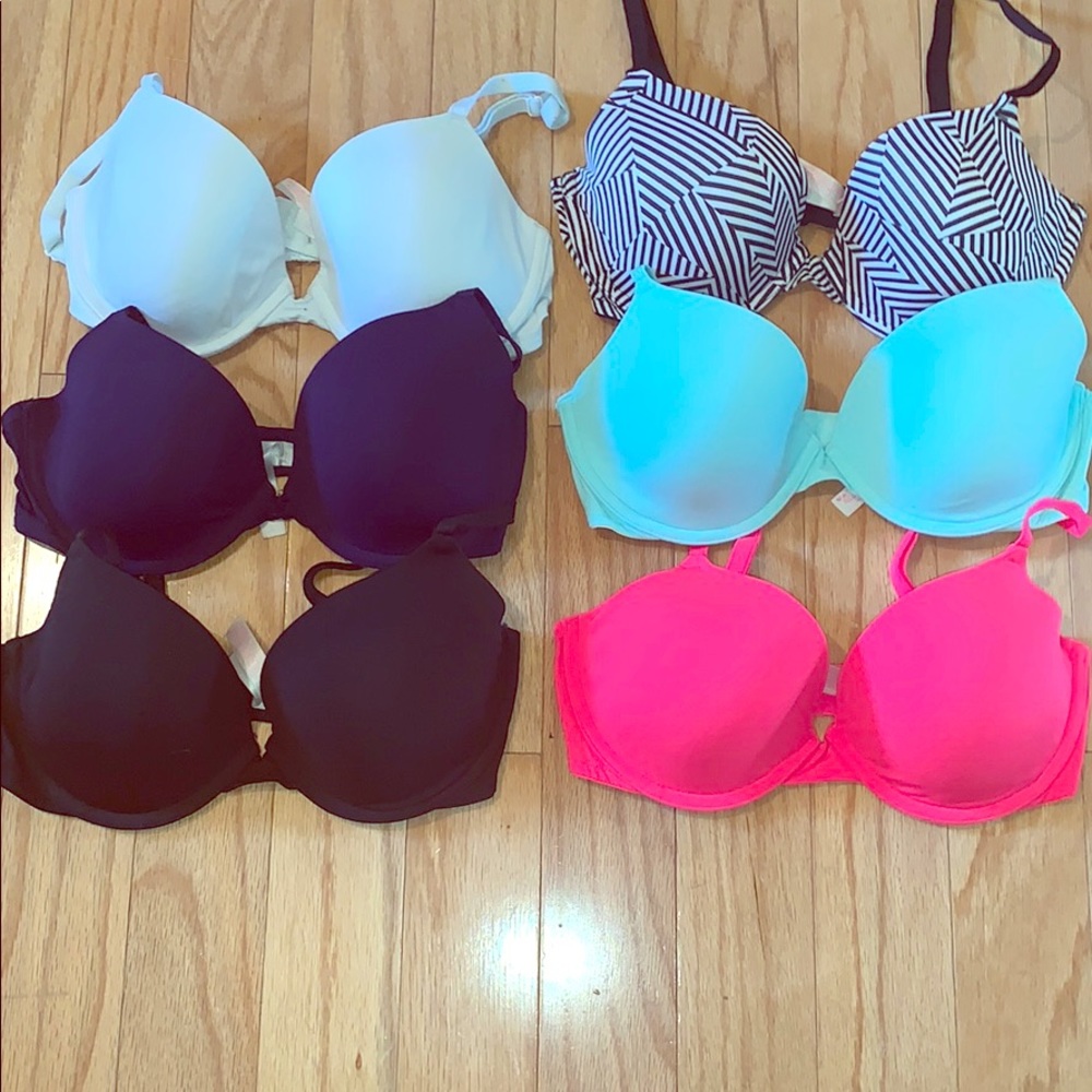 PINK 34D bras. Set of 3.